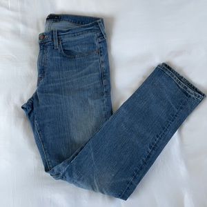 Madewell Slim Jeans in Santell Wash